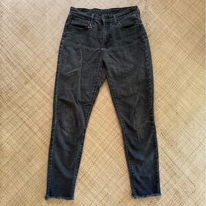 Levi’s Black Denim 501 Jeans